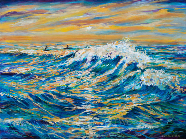 Waiting for the Last Wave 40x30